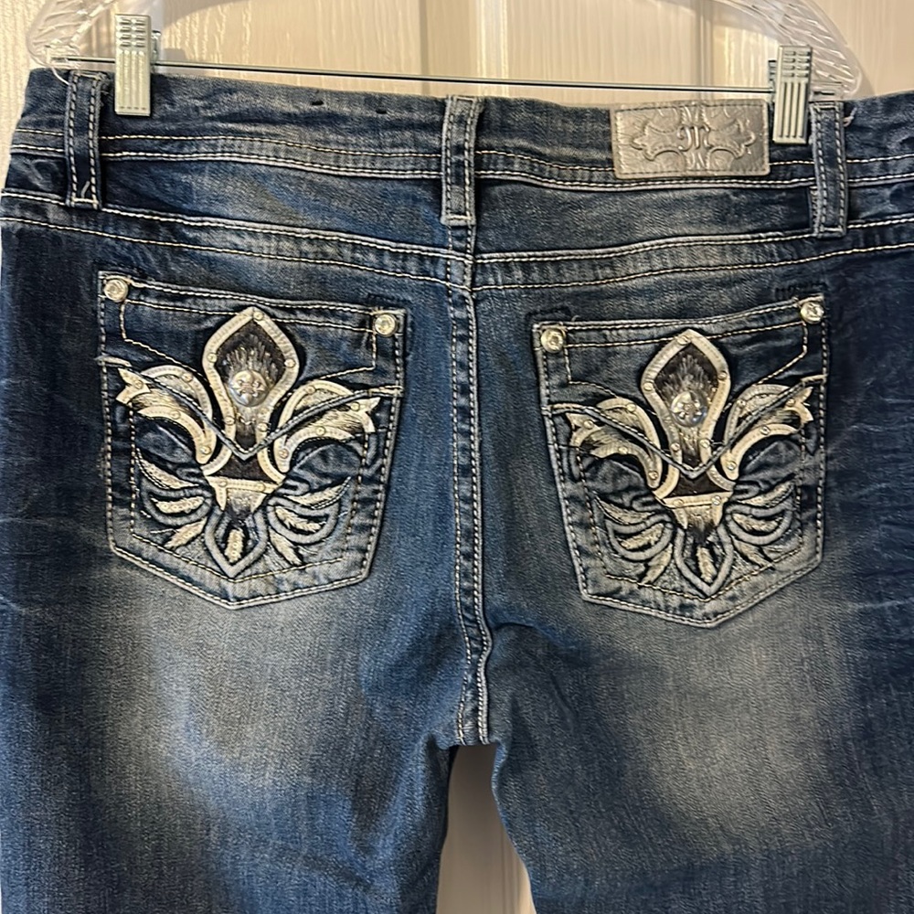 Buckle miss me boot cut jeans size 32/31.5